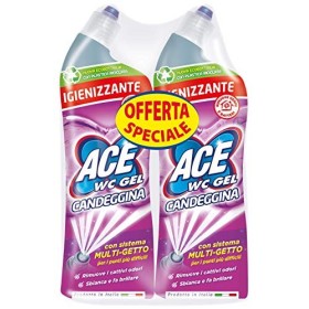 ACE Wc Gel con Candeggina Bipacco, 2 x 700 ml
