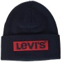 Levi's Big Box Tab Beanie Cuffia, Blu (Navy Blue 17), Unica (Taglia Produttore: Un) Uomo