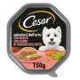 Cesar Selezioni dell'orto Cibo per Cane con Manzo con cuore di verdure dell'orto 150 g - 14 Vaschette, l'imballaggio può variar