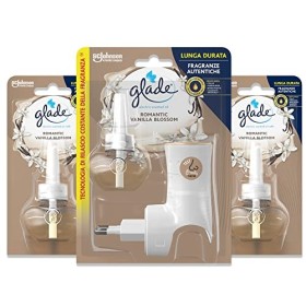 Glade Essential Oil, Diffusore per Ambiente Elettrico agli Olii Essenziali, Fragranza Romantic Vanilla Blossom, Confezione da 1 