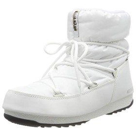 Moon-boot Low Nylon Wp2, Stivali da Neve Unisex Adulto, Bianco (Bianco 002), 39 EU