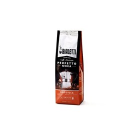 Bialetti Perfetto Moka Caffè Macinato, Gusto Nocciola - 1 x 250 gr