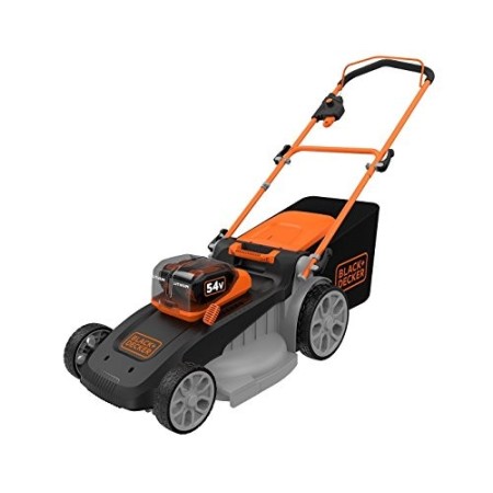 BLACK+DECKER CLM5448PCB-XJ Rasaerba a Batteria Litio Dual Volt 54V, Unità Senza Batteria e senza Caricabatterie