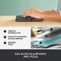 Logitech ERGO K860 Tastiera Split Wireless Ergonomica con Supporto per i Polsi, Digitazione Comoda, Tessuto Antimacchia, Windows