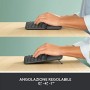 Logitech ERGO K860 Tastiera Split Wireless Ergonomica con Supporto per i Polsi, Digitazione Comoda, Tessuto Antimacchia, Windows
