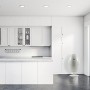 SoldiDesign Ovetto Contenitore per la Raccolta Differenziata, Bianco