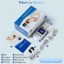iKeener Sleep Aid Machine per L'insonnia,Strumento per Sonno Portatile Approvato FDA,Dispositivo Sonno Caricare USB per Addormen