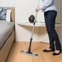 Polti Moppy Black Premium Lavapavimenti a Vapore Cordless, Extra Dotazione Panni, per Tutti i Pavimenti e Le Superfici Verticali