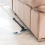 Polti Moppy Black Premium Lavapavimenti a Vapore Cordless, Extra Dotazione Panni, per Tutti i Pavimenti e Le Superfici Verticali