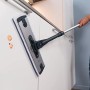 Polti Moppy Black Premium Lavapavimenti a Vapore Cordless, Extra Dotazione Panni, per Tutti i Pavimenti e Le Superfici Verticali