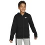 Nike NILCO NS FZ Club sotto Giacche sotto Giacche per Bambini, Unisex Bambini, Black/Black/White, L