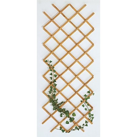 VERDELOOK Traliccio Estensibile in Bamboo, 150x180 cm, Ideale per Decorazione Esterni