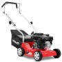 GREENCUT GLM660X - Tosaerba a benzina da 139 cc e 5 cv con avviamento manuale e larghezza di taglio rotativa di 390 mm, altezza 