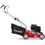 GREENCUT GLM660X - Tosaerba a benzina da 139 cc e 5 cv con avviamento manuale e larghezza di taglio rotativa di 390 mm, altezza 