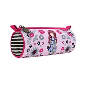 Santoro Gorjuss Estuche Redondo Grande Unisex - Bambini Portamonete Rosa8x12x21 centimeters (W x H x L)