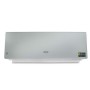 Argo Chic Silver Termoventilatore Ceramico a Parete, 2000 watt, Con Timer Settimanale, Argento