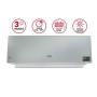 Argo Chic Silver Termoventilatore Ceramico a Parete, 2000 watt, Con Timer Settimanale, Argento