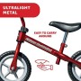 Chicco First Bike Red Bullet Bicicletta Senza Pedali, 2-5 Anni, Rosso