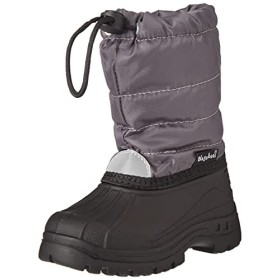 Playshoes Stivaletti Invernali-Classic, Stivali da Neve Unisex-Bambini, Grigio (Grey 33), 26/27 EU