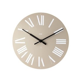 Alessi 12 G Firenze Orologio da Parete in ABS, Movimento al Quarzo, Grigio