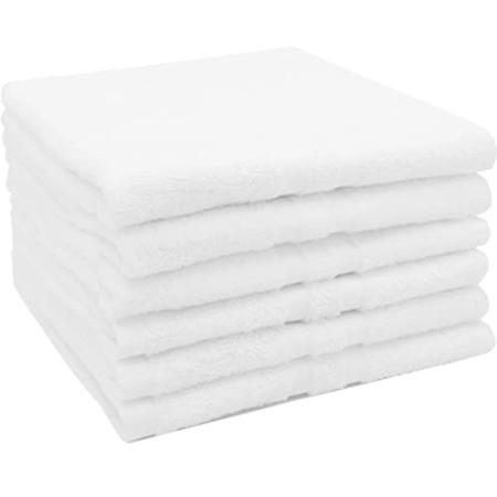 ZOLLNER 6 Asciugamani da Bagno, 50x70 cm, 100% Cotone, Altre Misure e Colori