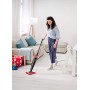 Vileda Steam Scopa a Vapore con 2 Panni in Microfibra, Filo di 6 m, per Pavimenti, per Parquet, per Tappeti, 1550 W, 0.4 Litri, 