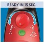 Vileda Steam Scopa a Vapore con 2 Panni in Microfibra, Filo di 6 m, per Pavimenti, per Parquet, per Tappeti, 1550 W, 0.4 Litri, 