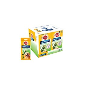 Pedigree Dentastix Fresh 70 Snack per la Igiene Orale (Cane Grande 25 kg+) 270 g 7 Bastoncini - 10 Pacchetti (70 Bastoncini in t