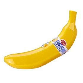 Snips 021270 Salva Banana-Contenitore salvafreschezza d'asporto, Giallo