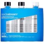 SodaStream Bottiglie Universali per gasatore d'acqua, Capienza 1 Litro, Confezione da 3