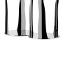 Alessi Mediterraneo ESI19 Portabicchieri a Due Scomparti, Acciaio, Inox, Argento (Lucido), 1 Unità