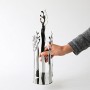 Alessi Mediterraneo ESI19 Portabicchieri a Due Scomparti, Acciaio, Inox, Argento (Lucido), 1 Unità
