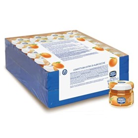 Menz & Gasser Confettura Extra Di Albicocche Monodose Premium Quality, Con Frutta Di Alta Qualità, 48 Vasetti x 28g