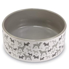 Arquivet Mangiatoia abbeveratoio in ceramica per cani e gatti antiscivolo ciotola per animali domestici ciotola cibo cibo per an