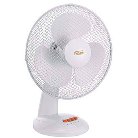Vinco 70601 Ventilatore Tavolo, Bianco