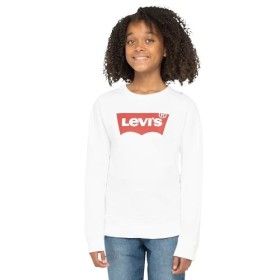 Levi's Kids Lvg Key Item Logo Crew Maglione Bambina Red / White 12 anni