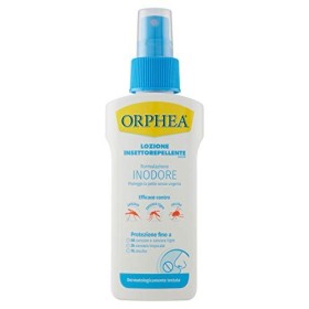 Orphea, Lozione Insettorepellente Contro Zanzara Tigre, Zanzara Tropicale e Zecche. Formula Inodore, Protegge la Pelle, non Unge