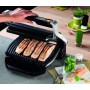Grill elettrico Tefal GC702D, 2000 W (visualizzazione automatica del livello di cottura, 6 programmi preimpostati, in acciaio in