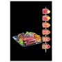 Grill elettrico Tefal GC702D, 2000 W (visualizzazione automatica del livello di cottura, 6 programmi preimpostati, in acciaio in