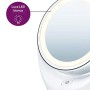 Beurer BS 49 Specchio Cosmetico Illuminato, 17,5 x 19 x 10 cm