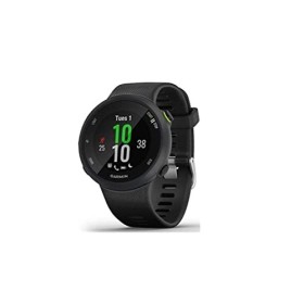 Garmin Forerunner 45, Orologio Smart GPS per la Corsa e Altri Sport Unisex, iPhone/Android, Nero, Taglia L