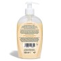 Marchio Amazon -  Solimo Sapone liquido per mani. Formula idratante al latte e al miele- Confezione da 4 (4 flaconi x 500ml)