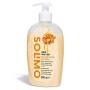 Marchio Amazon -  Solimo Sapone liquido per mani. Formula idratante al latte e al miele- Confezione da 4 (4 flaconi x 500ml)