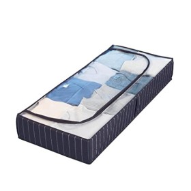 WENKO Custodia sottoletto Comfort, PEVA, 105 x 15 x 45 cm, Blu