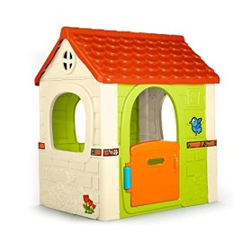 FEBER- Fantasy House Casetta da Gioco, Tradizionale, Grande, 85x108x124 cm