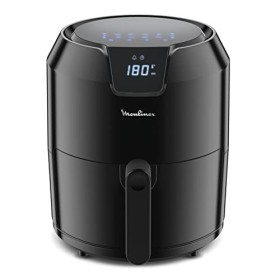 Moulinex EZ4018 Easy Fry Deluxe, Friggitrice ad Aria Senza Olio, 8 Modalità Preimpostate, Capacità XL fino a 6 Persone, 80° a