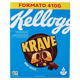 Kellogg's Choco Krave, Cioccolato al Latte, 410g