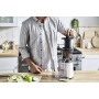 Kenwood JMP400WH PureJuice Estrattore di Succo a Freddo,140 W, Centrifuga Slow Juicer, 1.3 Litri, Plastica, Bianco