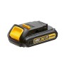 Dewalt DCD776C2-QW Trapano Avvitatore, 2 velocità a Percussione, 1.3 Ah, con Doppia Batteria in Valigetta, 18 V, Multicolore (N