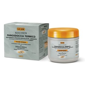 Guam Fango d'Alga - Fangodoccia Termico Trattamento Anticellulite Drenante Calore Intenso Più Tormalina Naturale, Grigio, 400 M